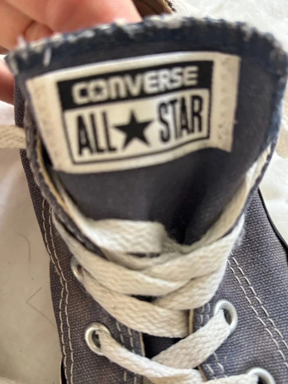 Converse Kids Size 13 Gray Low Top Canvas Sneakers Lace Up Classic